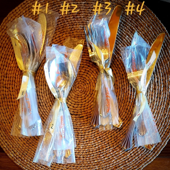 ESTIA GOURMET Dorian SS 5 Piece Place Setting Discontinued Pattern - NWT - Picture 9 of 14